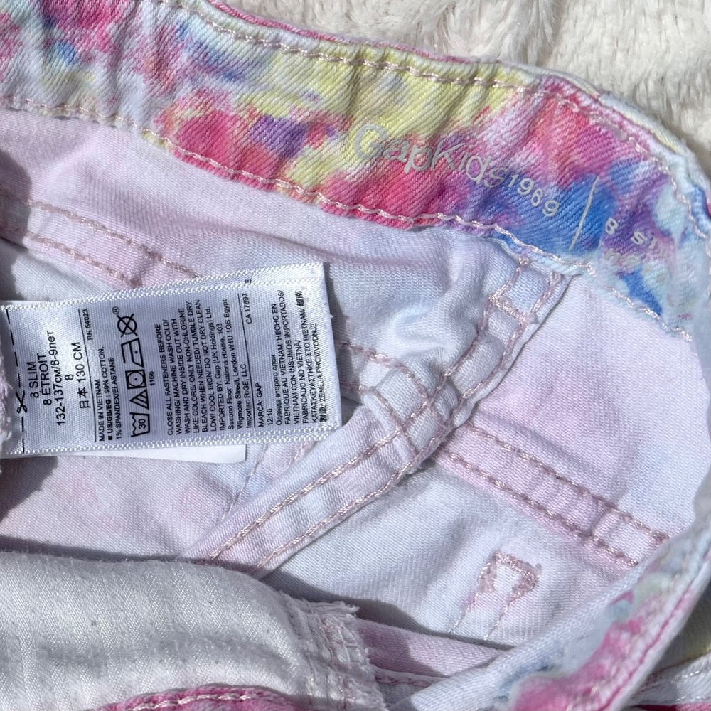 Gap Kids 1969 Tie-Died Jean Shorts - Picture 15 of 15